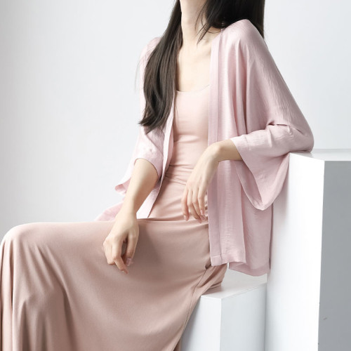 柔軟質感超薄防曬衣女2025年夏季新款寬松小披肩薄款開衫女上衣潮