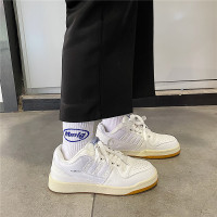 2025新款學生休閒平底低幫板鞋女ins潮韓版原宿風街拍小衆運動鞋