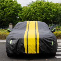 防水電動車汽車遮陽罩牛津布防曬防雨防冰雹四季戶外用車衣車身