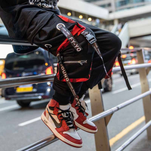 工裝褲男士秋冬季寬松潮牌流痞帥氣ins嘻哈街舞濶腿褲多口袋
