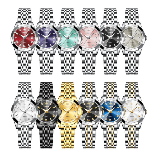 2025新款歐利時品牌手錶小衆時尚石英表抖音爆款復古女士手錶女表