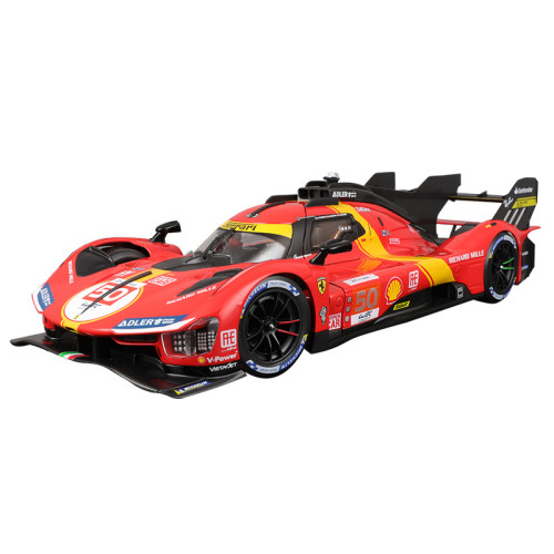 比美高1:18法拉利勒芒499P葉一飛83號汽車模型仿真合金車模玩具車