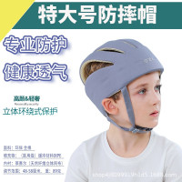 松之龍萊賽爾天然纖維透氣舒適成人護頭帽大童防摔帽防走路摔帽 G