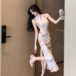  密文下單   夜場低胸性感夜店女裝吊帶裙顯瘦遮肚連衣裙