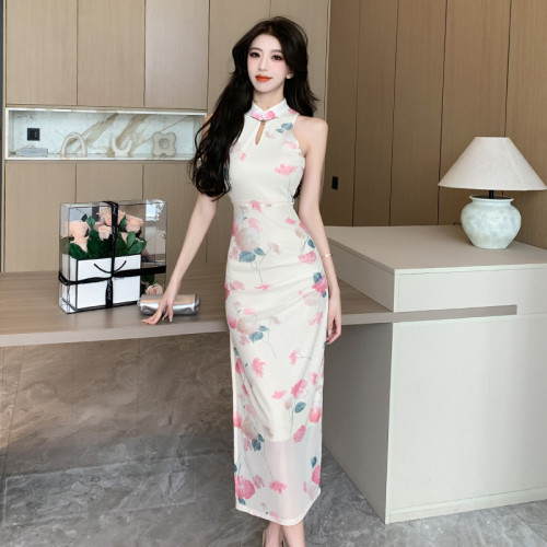  密文下單   夜場低胸性感夜店女裝吊帶裙顯瘦遮肚連衣裙