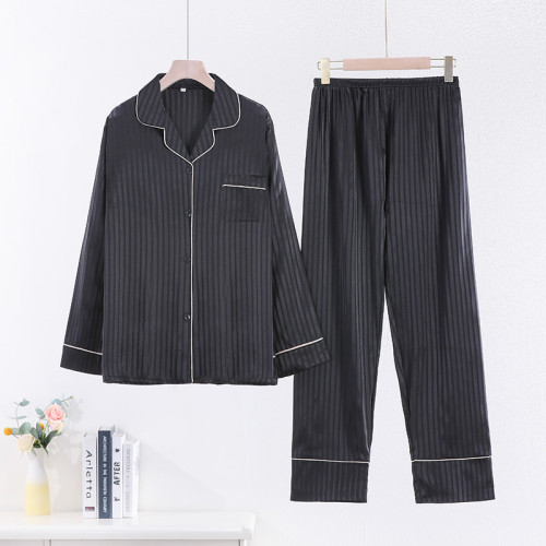 七件套睡衣女士春秋款長袖高級感韓系外穿家居服套裝夏季
