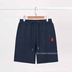 歐版情侶RL男士衛褲夏季寬松純棉運動款休閒沙灘男短褲