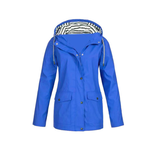 wish秋冬風衣女沖鋒衣戶外登山服防水外套