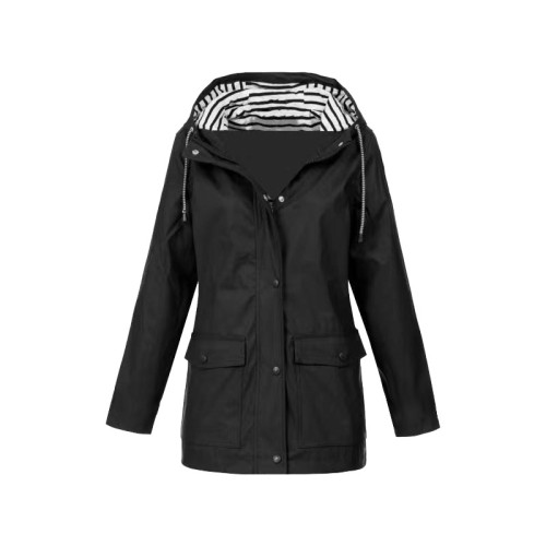 wish秋冬風衣女沖鋒衣戶外登山服防水外套