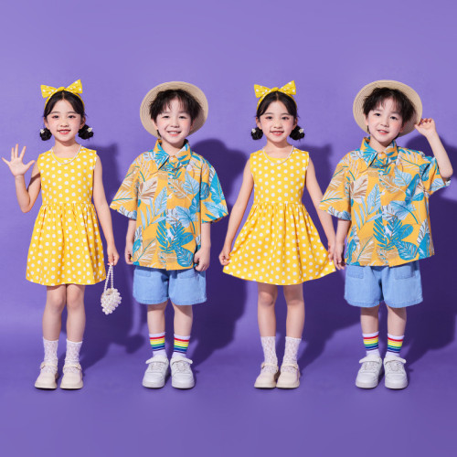 六一兒童演出服走秀小學生復古表演服裝幼兒園合唱男女童港風童裝