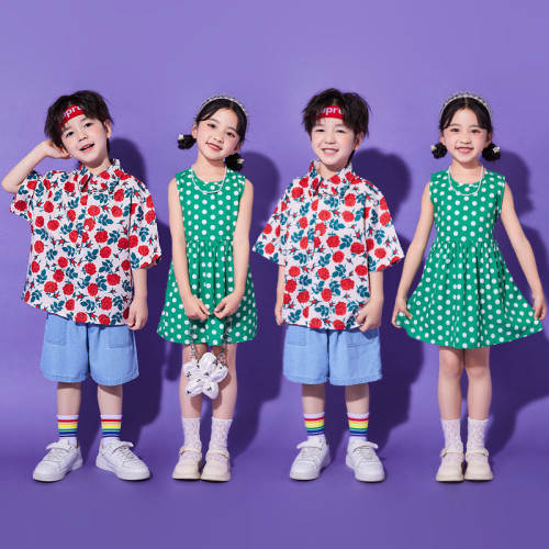 六一兒童演出服走秀小學生復古表演服裝幼兒園合唱男女童港風童裝