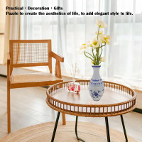 3D拼圖花瓶DIY客廳擺件插花家居裝飾兒童的生日聖誕禮物玩具
