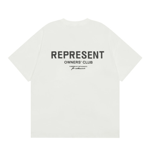 REPRESENT LAIF天使印花美式高街潮牌寬松純棉男女休閒短袖T恤