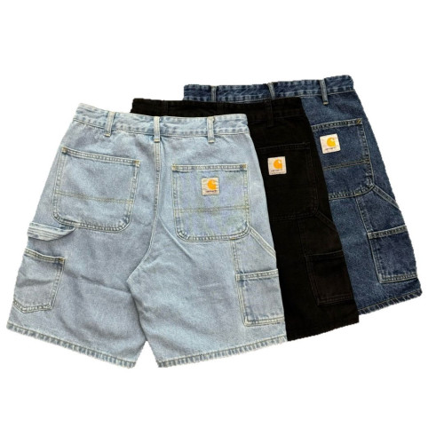CARHARTT WIP SINGLE SHORT 卡哈特 水洗黑色工裝牛仔短褲