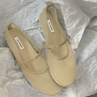 歐洲站20256春夏新款歐貨平底圓頭時尚網紗透氣淺口單鞋奶奶鞋女