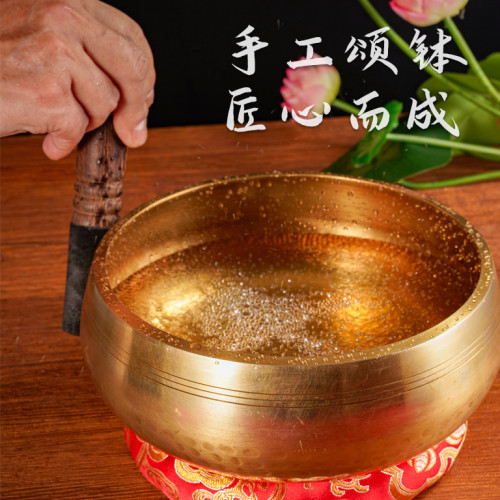 頌鉢尼泊爾梵音鉢瑜伽冥想彿音鉢西藏音療瘉彿音碗唱歌碗