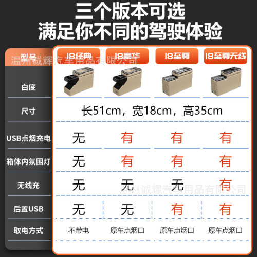 適用於大衆邁特威T5T6普瑞維亞Previa日産Serena儲物C27C28扶手箱