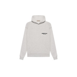 Essentials-SS22 -前後植絨印花套頭連帽衛衣HOODIE