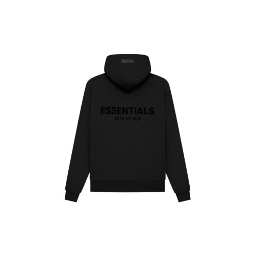 Essentials-SS22 -前後植絨印花套頭連帽衛衣HOODIE
