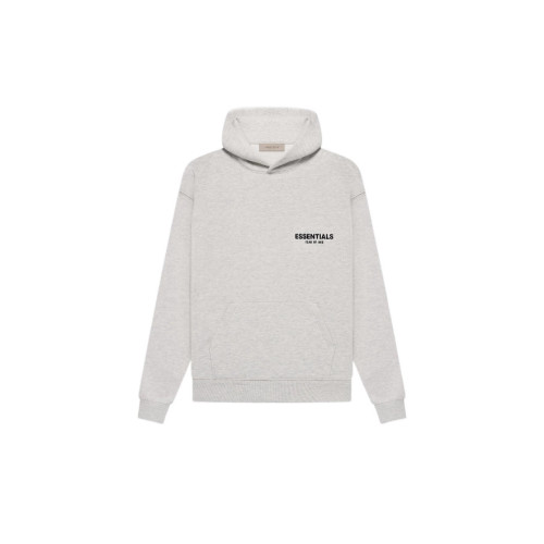 Essentials-SS22 -前後植絨印花套頭連帽衛衣HOODIE