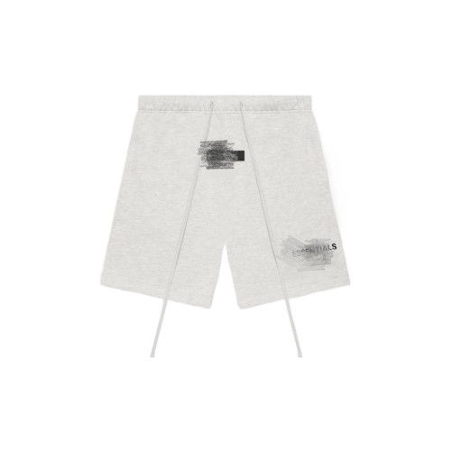 SS22  --Essentials- 小標植絨印花5分短褲Sweatshort
