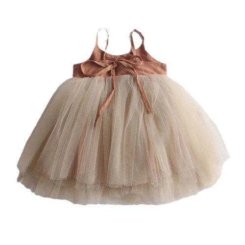 兒童綁帶紗裙可愛甜美公主裙夏季連衣裙babydressozon