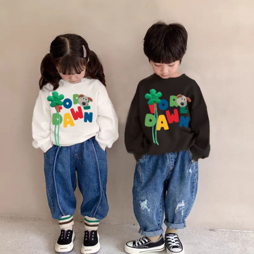 聖誕秋款衛衣一家三口母子高級炸街親子裝嬰兒爬服母女全家福潮