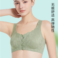 義乳文胸罩乳腺切除手術後專用矽膠前釦內衣女夏薄款假胸墊假乳房