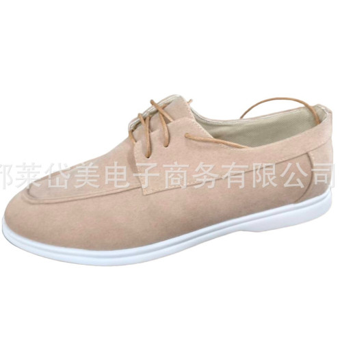 夏季新款款歐美英倫系帶男士40-48大碼休閒男鞋