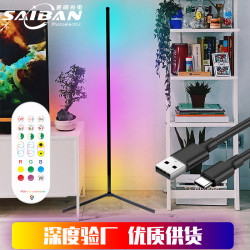 USB音樂拾音燈APP氛圍燈藍牙幻彩牆角氛圍燈藍牙APP落地氛圍燈