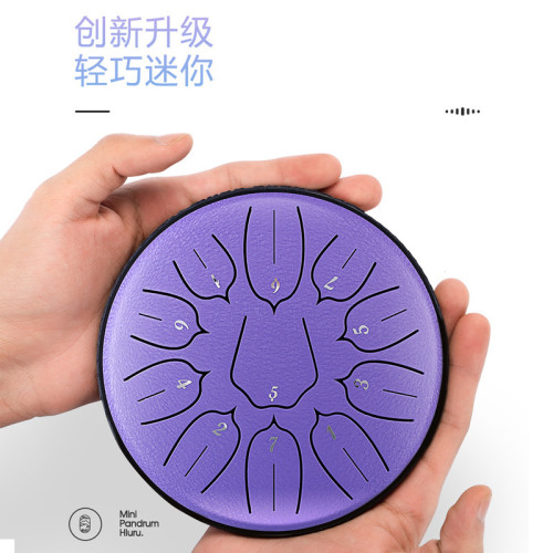 【新品上市】 蓮花空靈鼓6寸11音初學鋼舌鼓打擊樂器