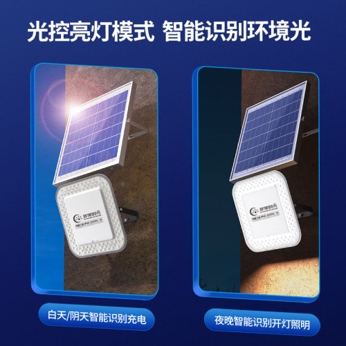 2024新款太陽能戶外庭院燈農村室內防水院子家用強光照明led路燈