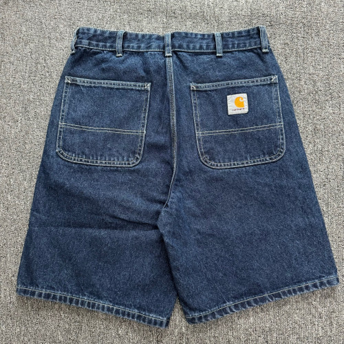 CARHARTT WIP BRANDON SHORT 卡哈特 水洗寬松淺藍色牛仔短褲