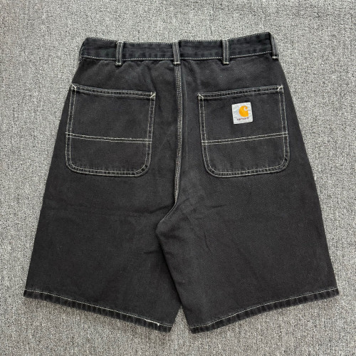 CARHARTT WIP BRANDON SHORT 卡哈特 水洗寬松淺藍色牛仔短褲
