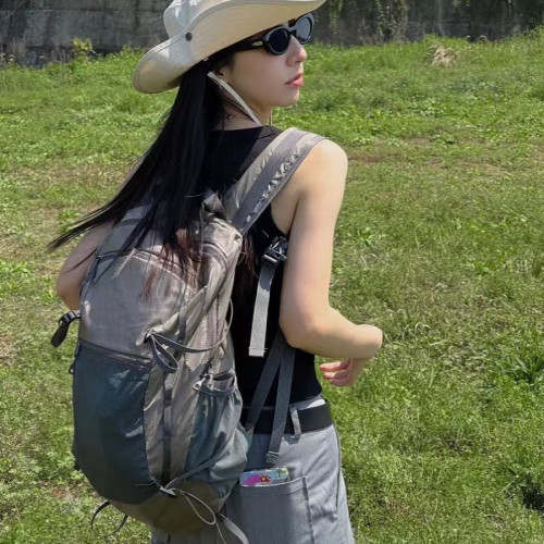 《自然復興》戶外登山輕量化防水登山包運動徒步超輕折曡雙肩包