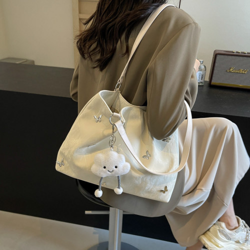 高級感包包女2025新款夏天流行時尚單肩包大容量托特包通勤大包