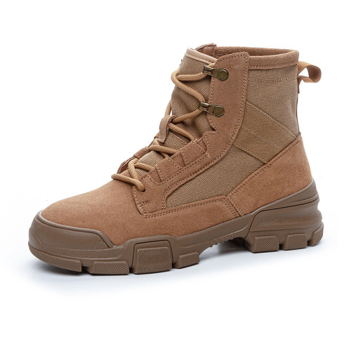 866-1丨868-1新款高幫露營工裝靴情侶款戶外登山鞋徒步戰術馬丁靴