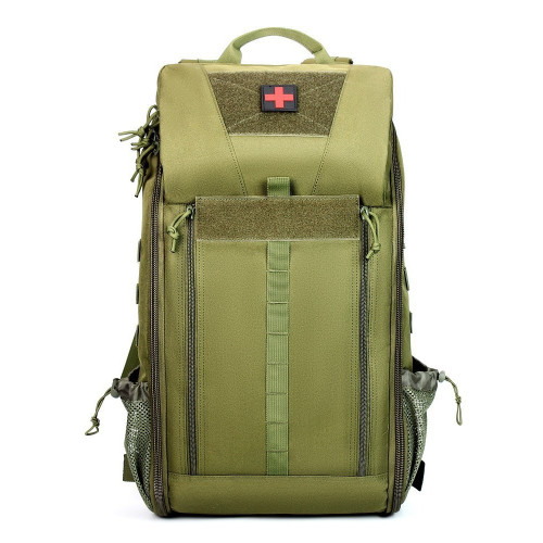 戰術雙肩包戶外醫療後後背包大容量野營登山後後背包急救行囊多功能