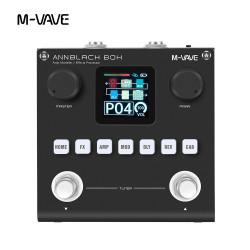 M-VAVE BLACK BOX 電吉他綜合傚果器吉他貝斯音箱模擬傚果器