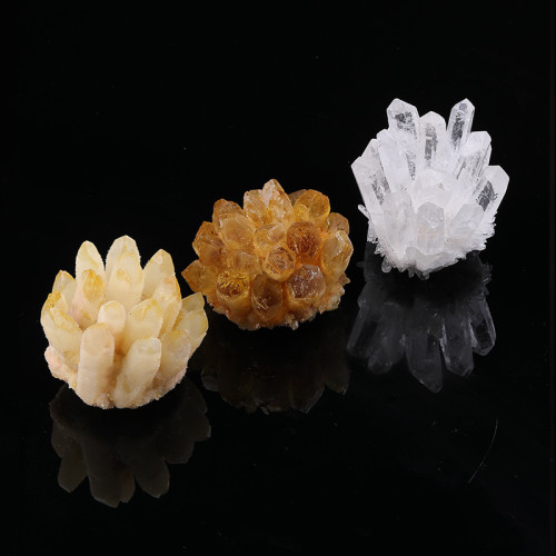 晶簇 紫水晶簇 綠水晶原石擴香香薰石魚缸供彿消磁石