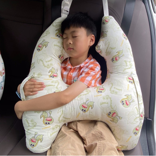 兒童長途坐車睡覺神器車用抱枕汽車後排座椅靠頭枕安全帶防勒脖枕