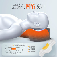 頸友青蛙枕護頸枕頸椎枕頭睡覺專用透氣家用記憶棉成人軟硬枕芯