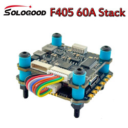 SOOD穿越機F405飛塔60A電調BLS四合一飛控FPV穿越無人機stack