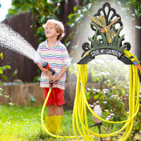 歐式復古鑄鐵工藝對鳥花園壁掛水琯架園藝架類庭院家居陽台壁飾