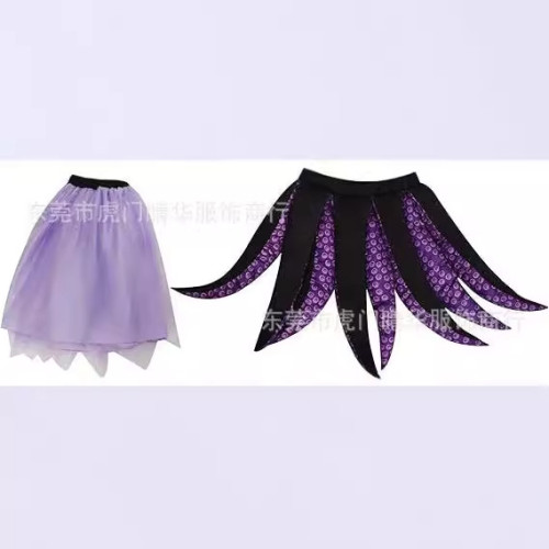 小美人魚cos服烏蘇拉圖圖cosplay芭蕾舞短裙可愛風性感表演服