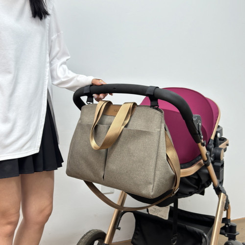 新款子母包 三件套化妝包手提單肩媽咪包 帶保溫可掛嬰兒車