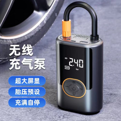 車用無線充氣泵可攜式汽車用打氣泵電動轎車輪胎車用高壓打氣快充