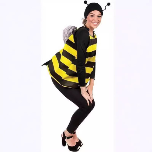 2024萬聖節成人親子派對兒童套裝蜜蜂翅膀服裝cosplay