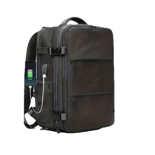 旅行雙肩包大容量男女商務通勤休閒後後背包多隔層書包手提電腦包