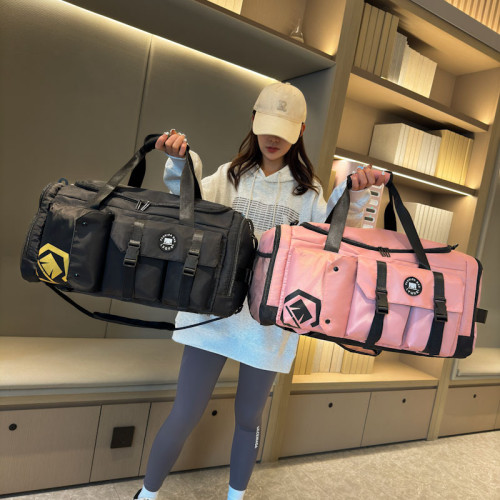 新款男女旅行包大容量雙肩包多色可百搭健身包出差行李包